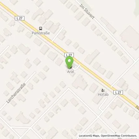 Standortübersicht der Tankstelle Aral Tankstelle in 26506 Norden