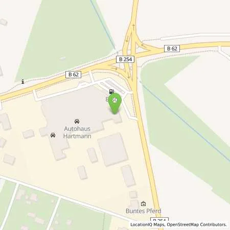 Standortübersicht der Tankstelle Esso Tankstelle in 36304 ALSFELD