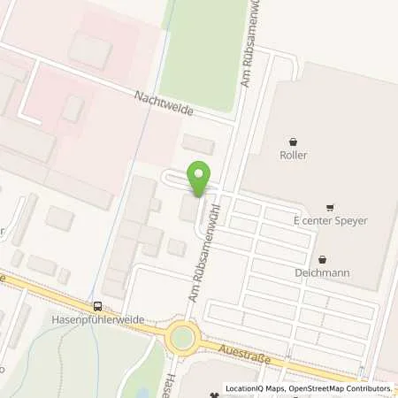 Standortübersicht der Tankstelle Shell Speyer Am Ruebsamenwuehl 3 in 67346 Speyer