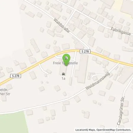 Standortübersicht der Tankstelle Auto Service GmbH in 08304 Schönheide