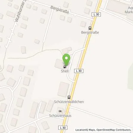 Standortübersicht der Tankstelle Shell Erkner Neu-Zittauer Str. 30 in 15537 Erkner