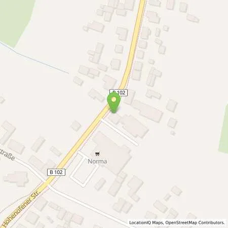 Standortübersicht der Tankstelle AGRAVIS Ost GmbH & Co. KG in 16845 Neustadt