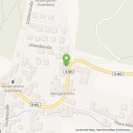 Standortübersicht der Tankstelle AVIA Xpress Automatentankstelle in 73252 Lenningen (Gutenberg)