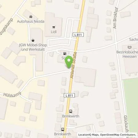 Standortübersicht der Tankstelle star Tankstelle in 59073 Hamm