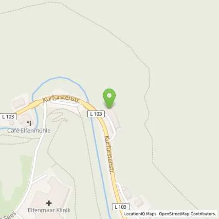 Standortübersicht der Tankstelle Autohaus Hillen GmbH & Co. KG in 56864 Bad Bertrich