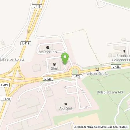 Standortübersicht der Tankstelle Shell Gau-Algesheim Rheinstr. 53 in 55435 Gau-Algesheim