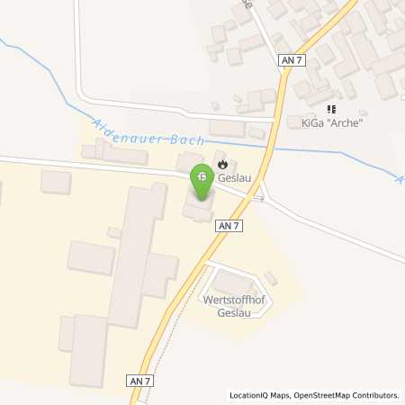 Standortübersicht der Benzin-Super-Diesel Tankstelle: AVIA Tankstelle in 91608, Geslau