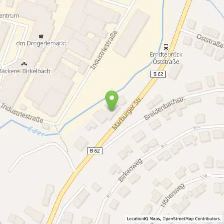 Standortübersicht der Tankstelle Aral Tankstelle in 57339 Erndtebrück