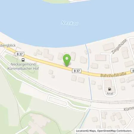 Standortübersicht der Tankstelle Aral Tankstelle in 69151 Neckargemünd