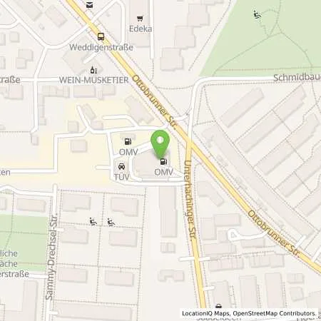 Standortübersicht der Tankstelle München Ottobrunner Straße 116 in 81737 München