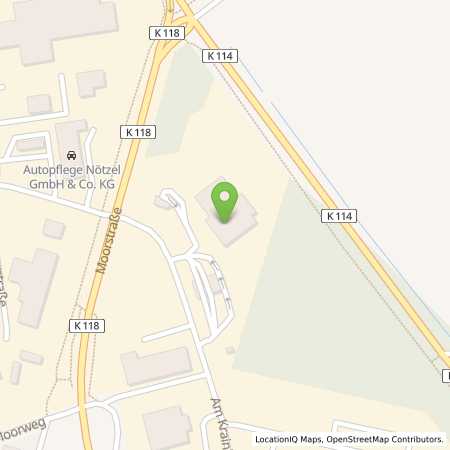 Standortübersicht der Benzin-Super-Diesel Tankstelle: Raiffeisen Waren GmbH in 38550, Isenbüttel