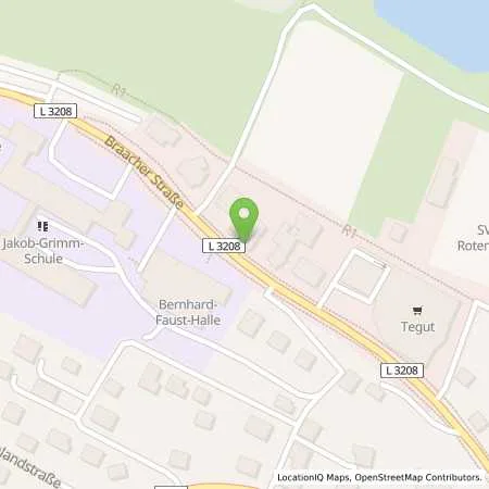 Standortübersicht der Tankstelle AVIA Tankstelle in 36199 Rotenburg an der Fulda