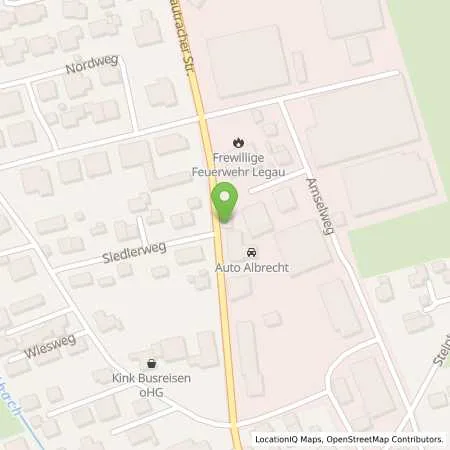 Standortübersicht der Tankstelle AVIA Tankstelle in 87764 Legau