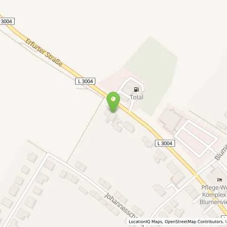 Standortübersicht der Tankstelle star Tankstelle in 98693 Ilmenau