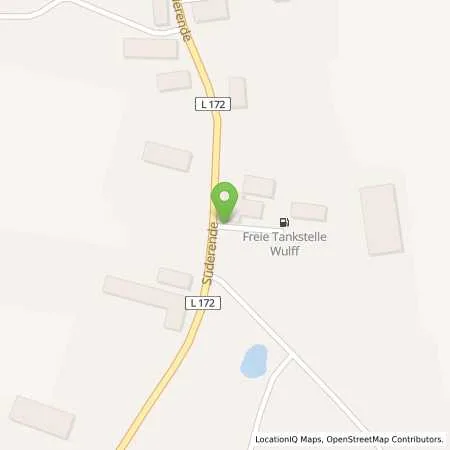 Standortübersicht der Tankstelle Schillhorn-Erfde in 24803 Erfde