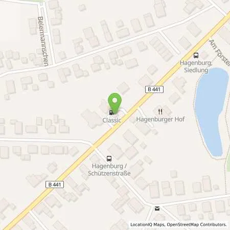 Standortübersicht der Tankstelle Hagenburg in 31558 Hagenburg