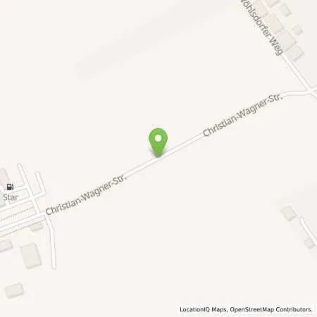 Standortübersicht der Tankstelle star Tankstelle in 07318 Saalfeld