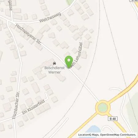 Standortübersicht der Tankstelle Aral Tankstelle in 67677 Enkenbach-Alsenborn