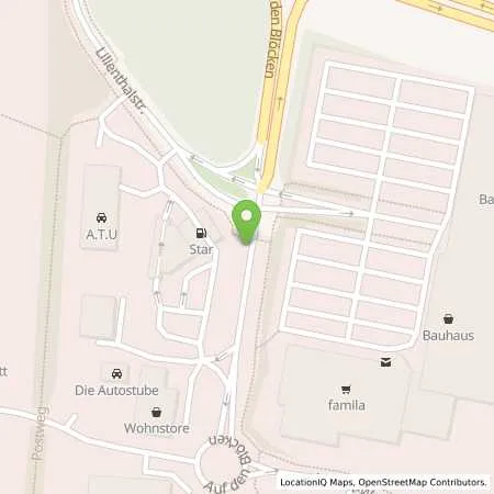 Standortübersicht der Tankstelle star Tankstelle in 21337 Lüneburg