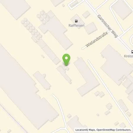 Standortübersicht der Tankstelle Raiffeisen Halle in 33790 Halle (Westf.)