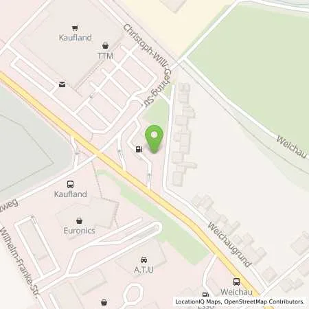 Standortübersicht der Tankstelle JET NAUMBURG WEISSENFELSER STR. in 06618 NAUMBURG