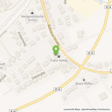 Standortübersicht der Tankstelle Kartal Tankstellen GmbH&Co.KG in 71154 Nufringen