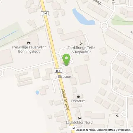 Standortübersicht der Tankstelle Shell Boenningstedt Kieler Str. 70 in 25474 Boenningstedt