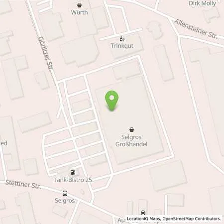 Standortübersicht der Tankstelle Neuwied, Stettiner Straße in 56564 Neuwied