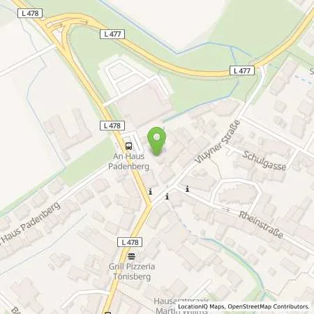 Standortübersicht der Tankstelle Fred Pfennings GmbH & Co.KG in 47906 Kempen/Tönisberg