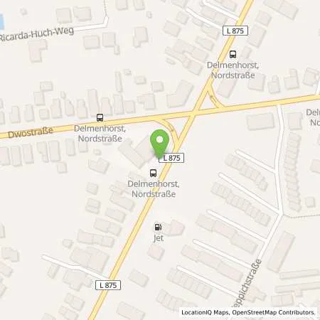 Standortübersicht der Tankstelle Aral Tankstelle in 27753 Delmenhorst