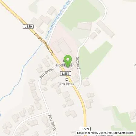 Standortübersicht der Tankstelle Flothkötter Nordwalde in 48356 Nordwalde