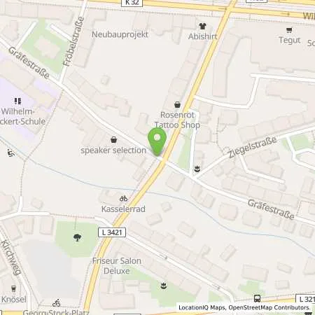 Standortübersicht der Tankstelle Calpam Tankstelle in 34121 Kassel