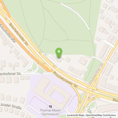 Standortübersicht der Benzin-Super-Diesel Tankstelle: MÜNCHEN - BOSCHETSRIEDER STR. 162 in 81379, München