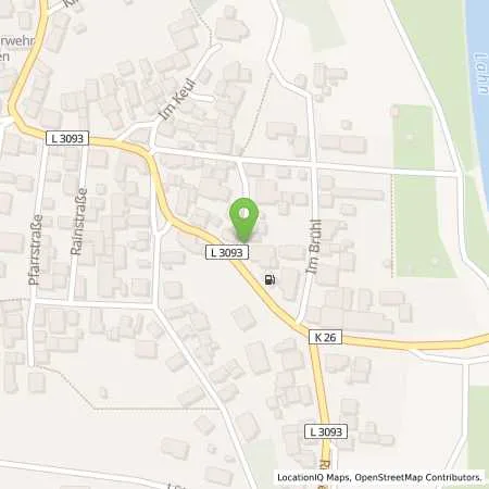 Standortübersicht der Tankstelle Mengin Tank-Stop Odenhausen in 35457 Lollar (Odenhausen)