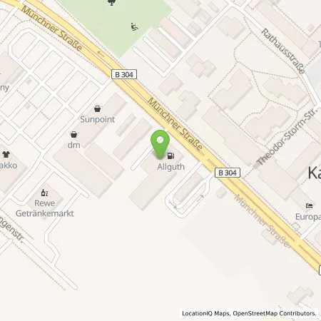 Standortübersicht der Tankstelle ALLGUTH GmbH c/o Maric Ivica in 85757 Karlsfeld