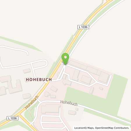 Standortübersicht der Benzin-Super-Diesel Tankstelle: Shell Waldenburg Hohebuch 36 in 74638, Waldenburg