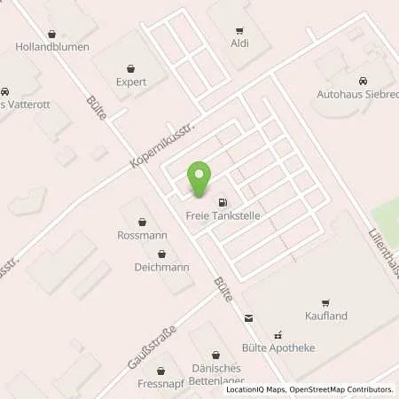 Standortübersicht der Tankstelle Supermarkt-Tankstelle HOLZMINDEN BUELTE 4 in 37603 HOLZMINDEN