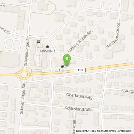 Standortübersicht der Tankstelle Shell Sindelfingen Berliner Str. 18 in 71069 Sindelfingen