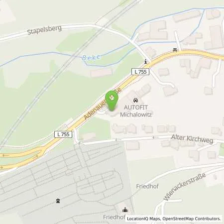 Standortübersicht der Tankstelle Tankstelle Sauerwald, Altenbeken in 33184 Altenbeken