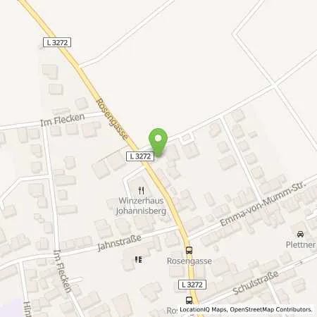 Standortübersicht der Tankstelle Shell Geisenheim Rosengasse 30 in 65366 Geisenheim