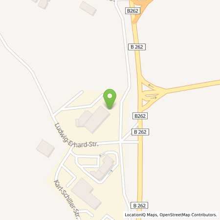 Standortübersicht der Benzin-Super-Diesel Tankstelle: Shell Mendig Gewerbepark / B 262 in 56743, Mendig