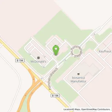 Standortübersicht der Tankstelle star Tankstelle in 18516 Grimmen