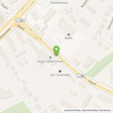 Standortübersicht der Tankstelle star Tankstelle in 24539 Neumünster
