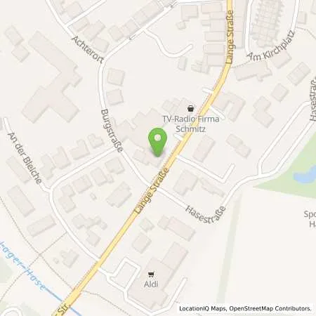 Standortübersicht der Tankstelle Anneken GmbH & Co. KG in 49632 Essen / Oldenburg