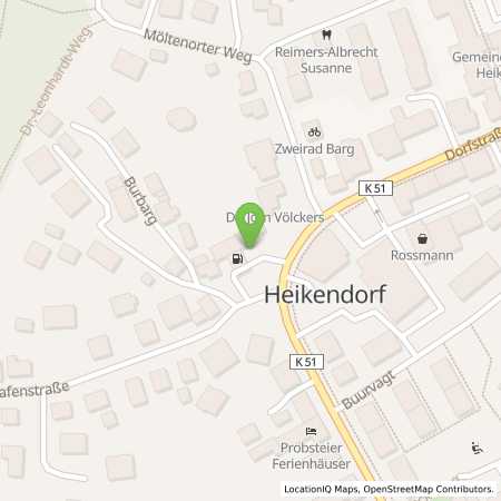 Standortübersicht der Benzin-Super-Diesel Tankstelle: Heikendorf in 24226, Heikendorf
