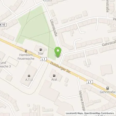 Standortübersicht der Tankstelle star Tankstelle in 47166 Duisburg