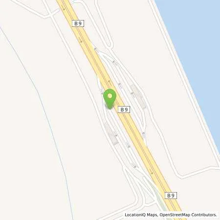 Standortübersicht der Tankstelle MAINZ - SCHNELLSTRASSE OST in 55130 Mainz