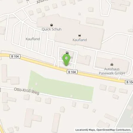 Standortübersicht der Tankstelle Aral Tankstelle in 17309 Pasewalk