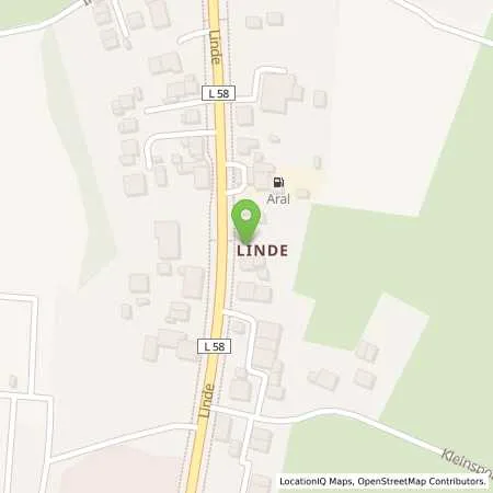 Standortübersicht der Tankstelle Aral Tankstelle in 42287 Wuppertal