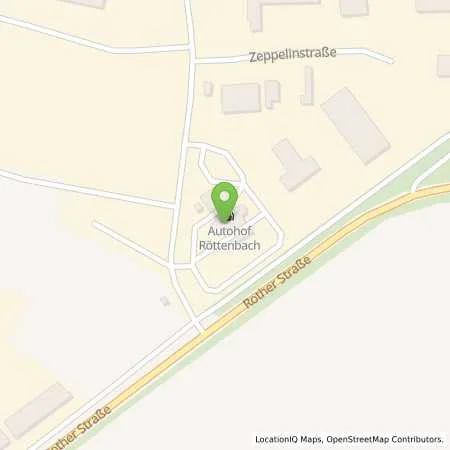 Standortübersicht der Tankstelle Aral Tankstelle in 91187 Röttenbach